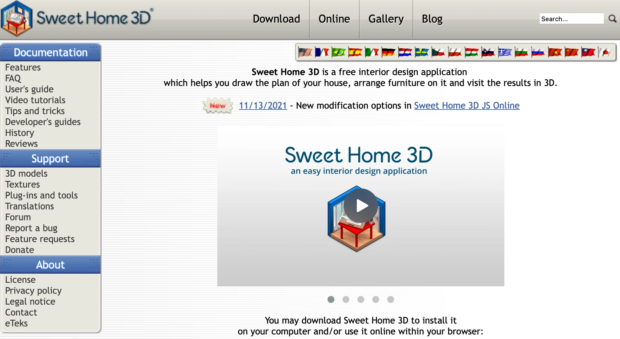 Image from Sweet Home 3D